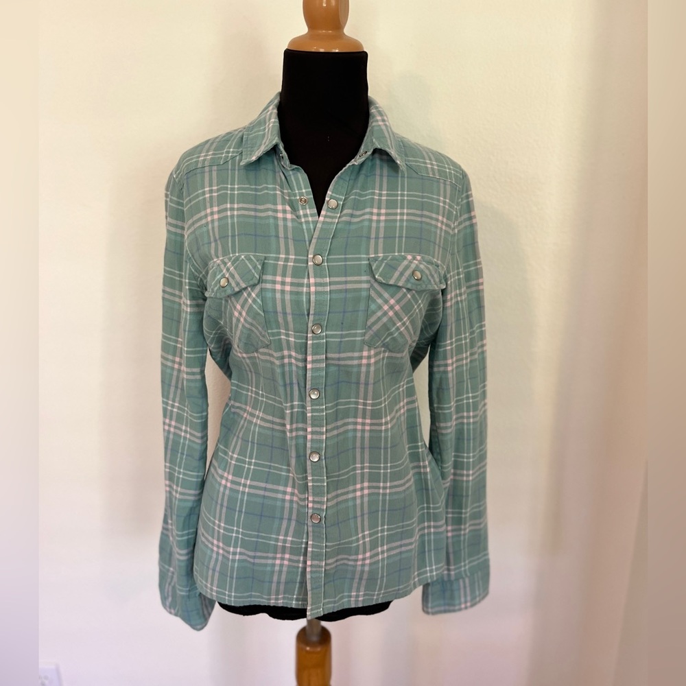 SPELL Flannel Turquoise - size M